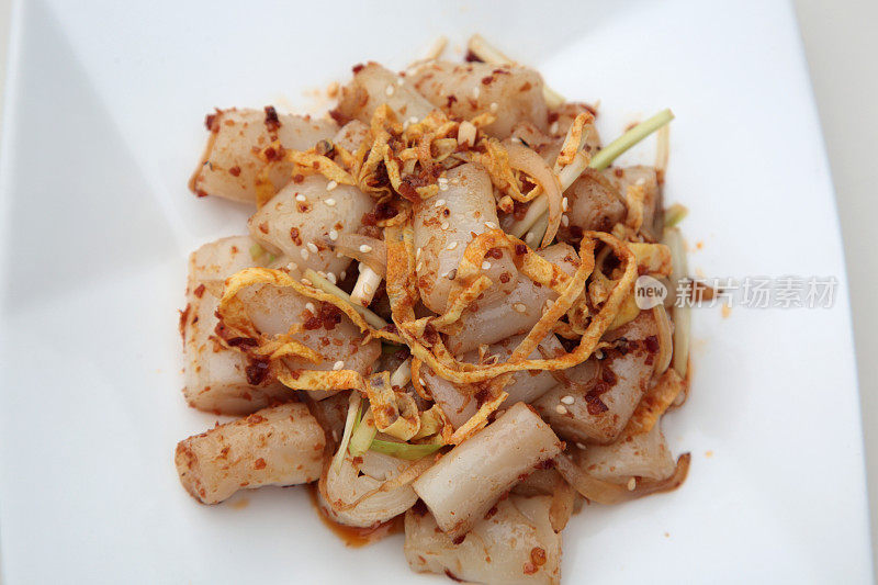 XO sauce Fried Rice Noodle Rolls (XO酱炒肠粉)